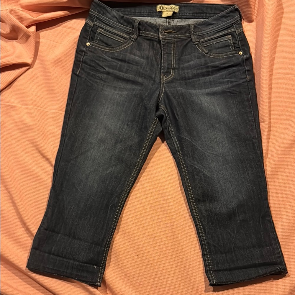 Democracy Dark Blue Capris